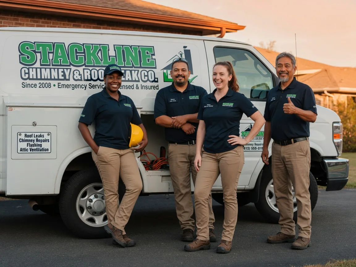 Chimney flashing repair company in Rockford, TN